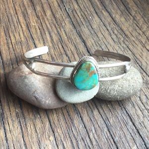 Vintage turquoise stone bracelet
